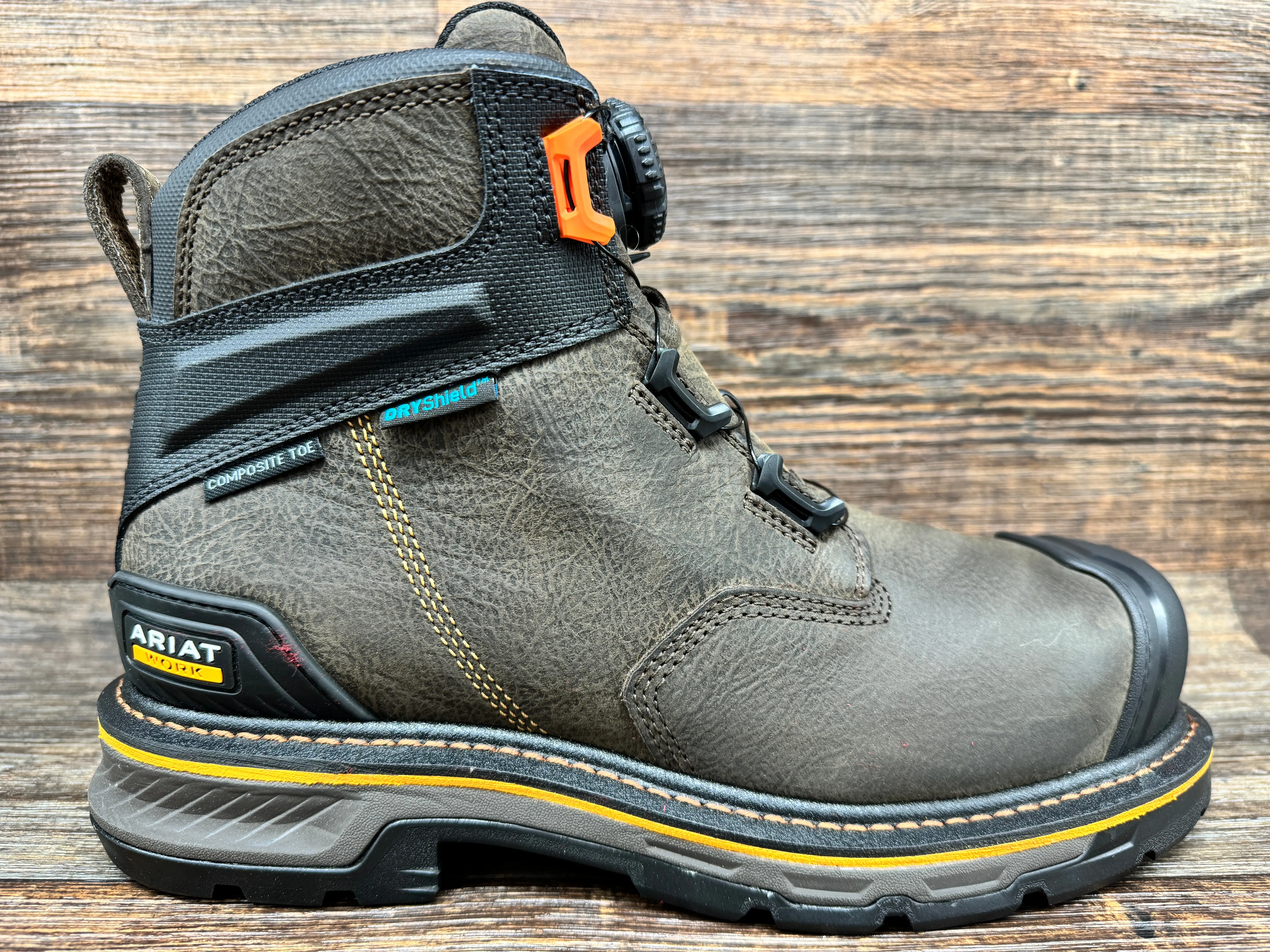 10048060 Men's Stump Jumper Lace Up Composite Toe Waterproof Work Boot by Ariat