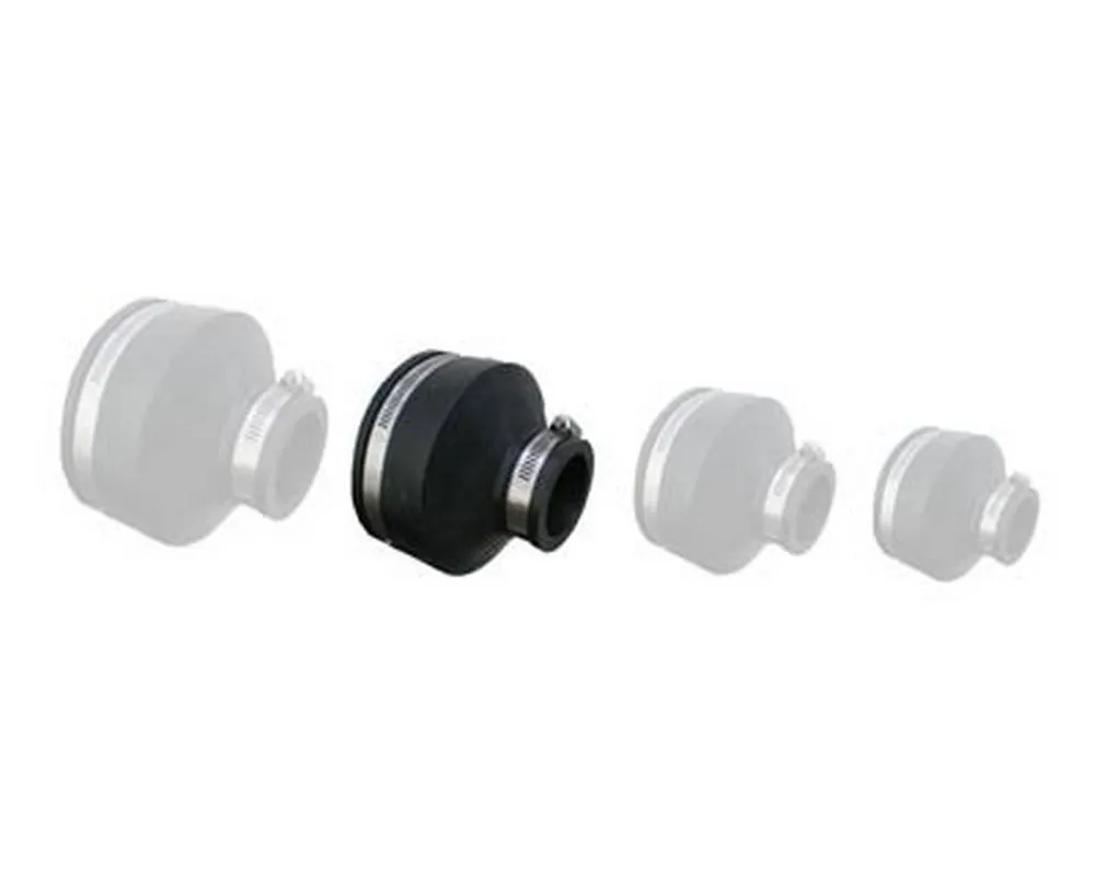 4"-3" Reducing Connector with clips (Flexible)