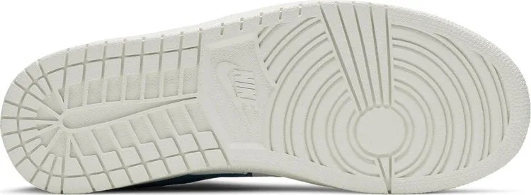 Air Jordan 1 Center Court Military Blue, white