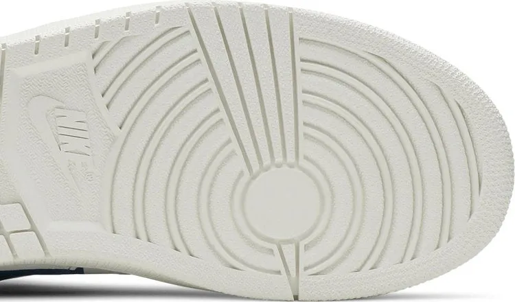 Air Jordan 1 Center Court Military Blue, white