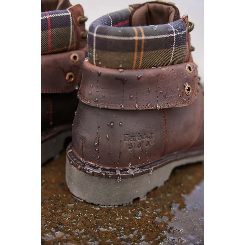 Barbour Burne Waterproof Ladies Boots - Brown
