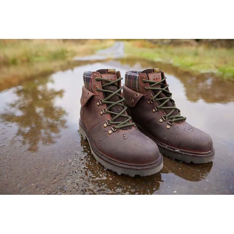 Barbour Burne Waterproof Ladies Boots - Brown