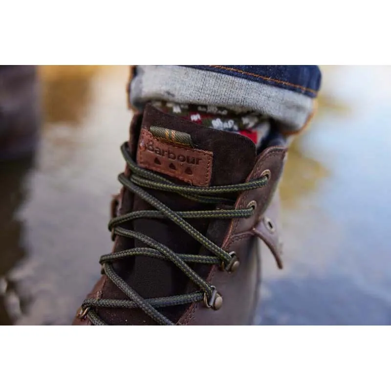 Barbour Burne Waterproof Ladies Boots - Brown