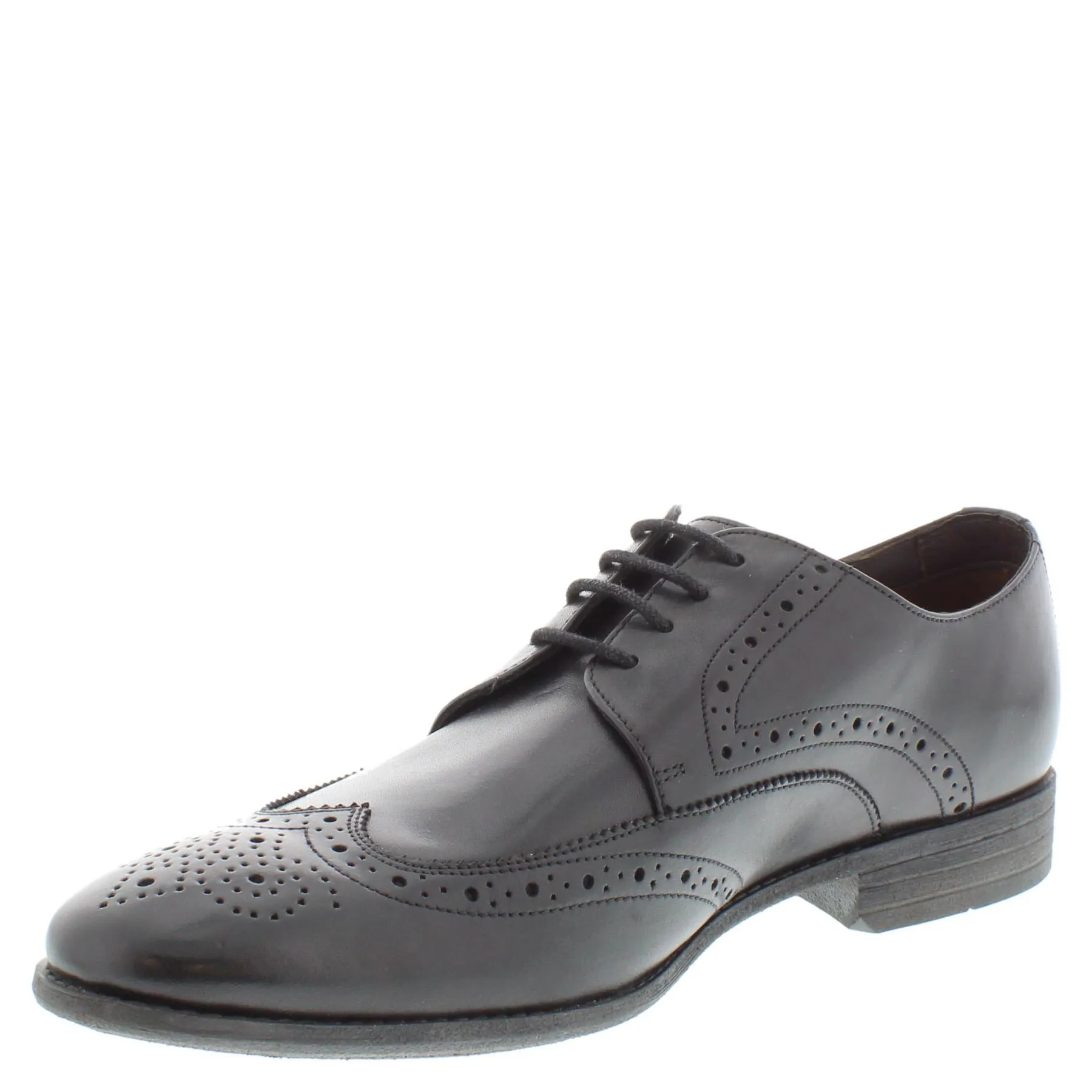 Clarks Chart Limit G Fit Lace Up Brogue Shoes