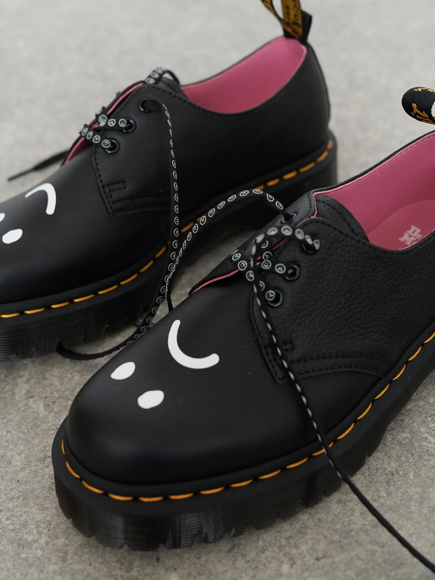 Dr. Martens x LO Bex Happy Sad Lace Up Shoes
