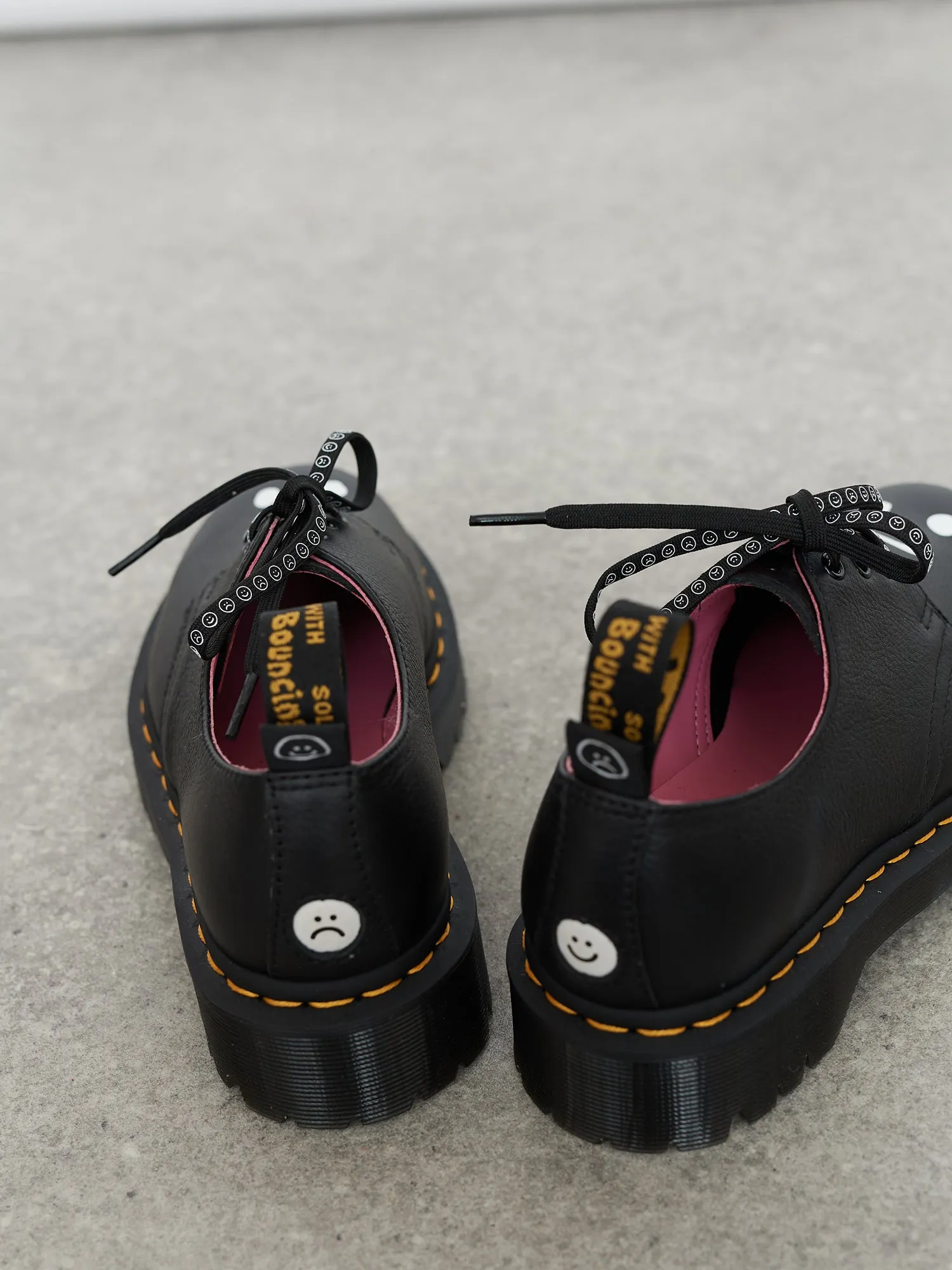 Dr. Martens x LO Bex Happy Sad Lace Up Shoes