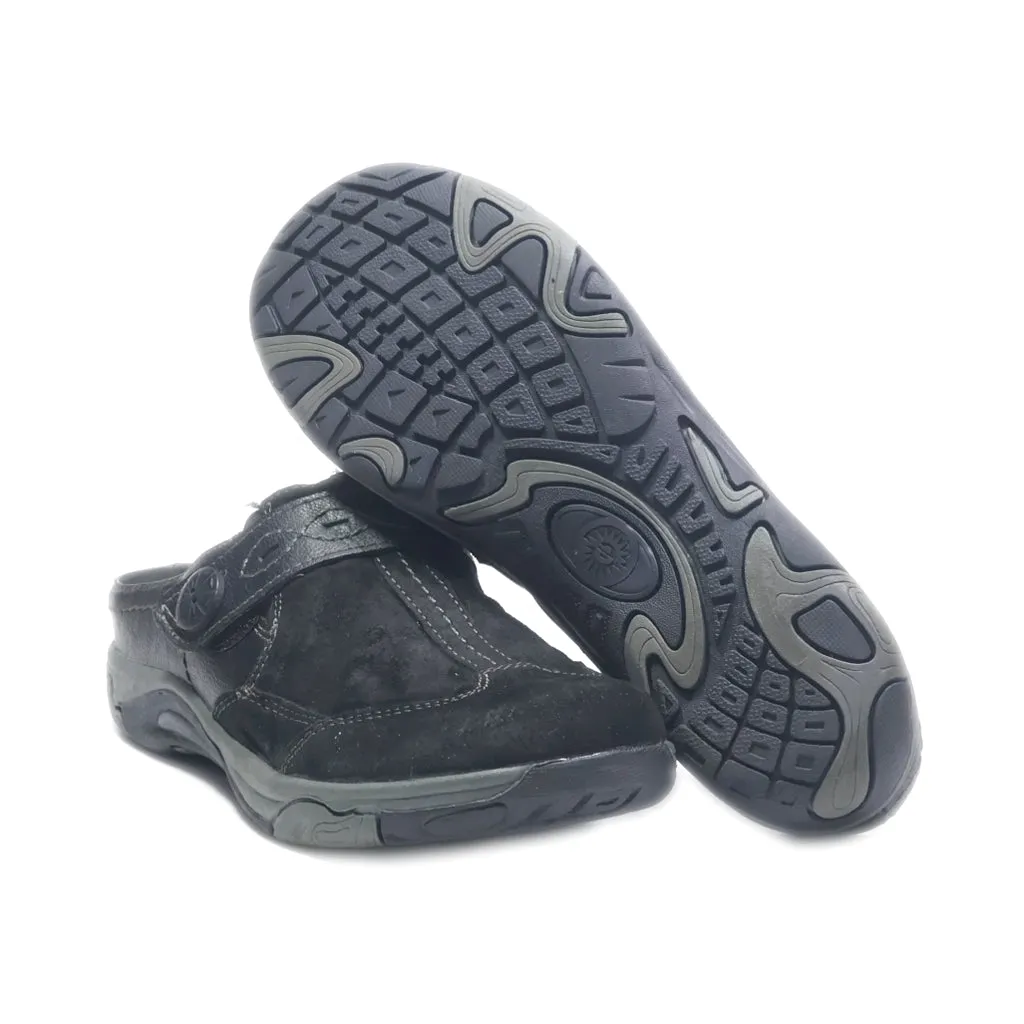 Earth Spirit Mules Suede Black Colour For Women