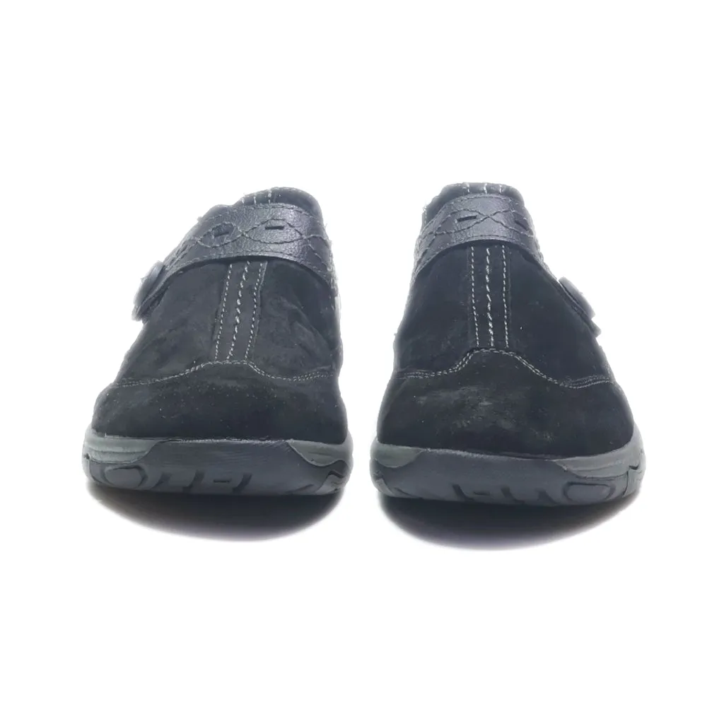 Earth Spirit Mules Suede Black Colour For Women