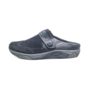 Earth Spirit Mules Suede Black Colour For Women