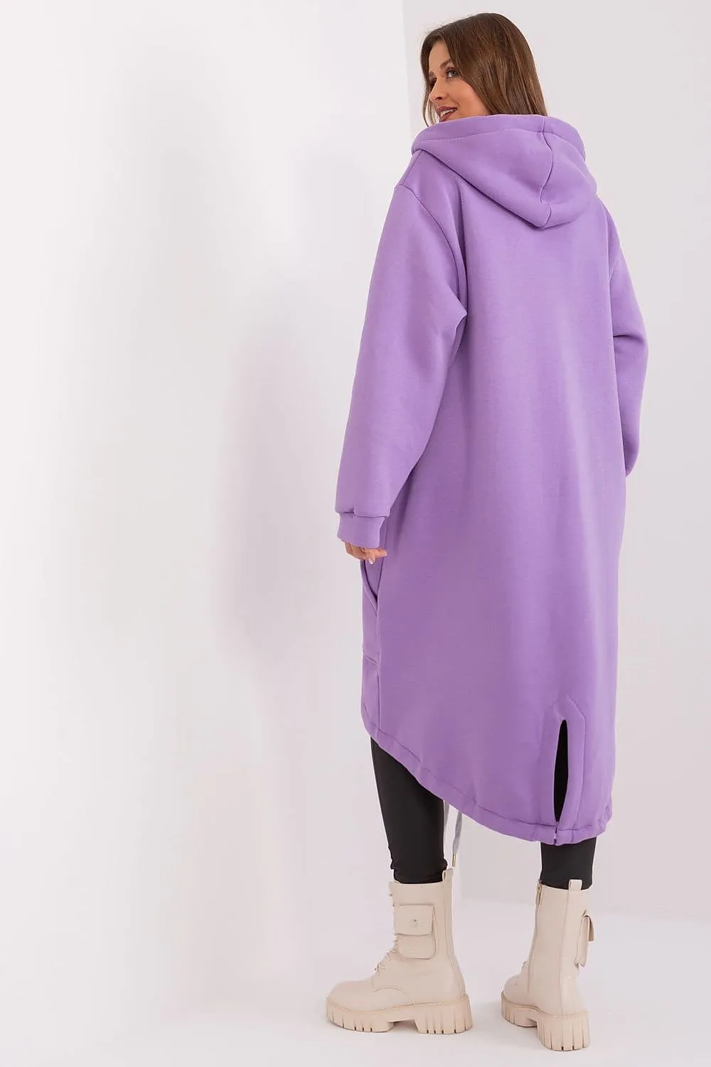 Easygoing Cotton Blend Zip-Up Hoodie
