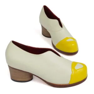 Hepburn - Ivory/Yellow