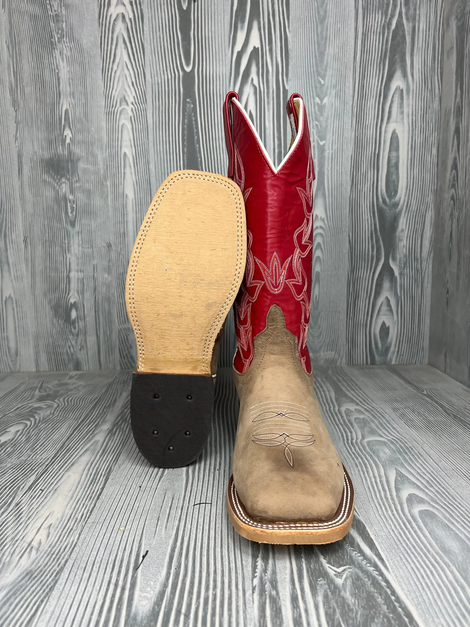 Men's Anderson Bean Sand Angry Elk with 13" Red Glove Tops