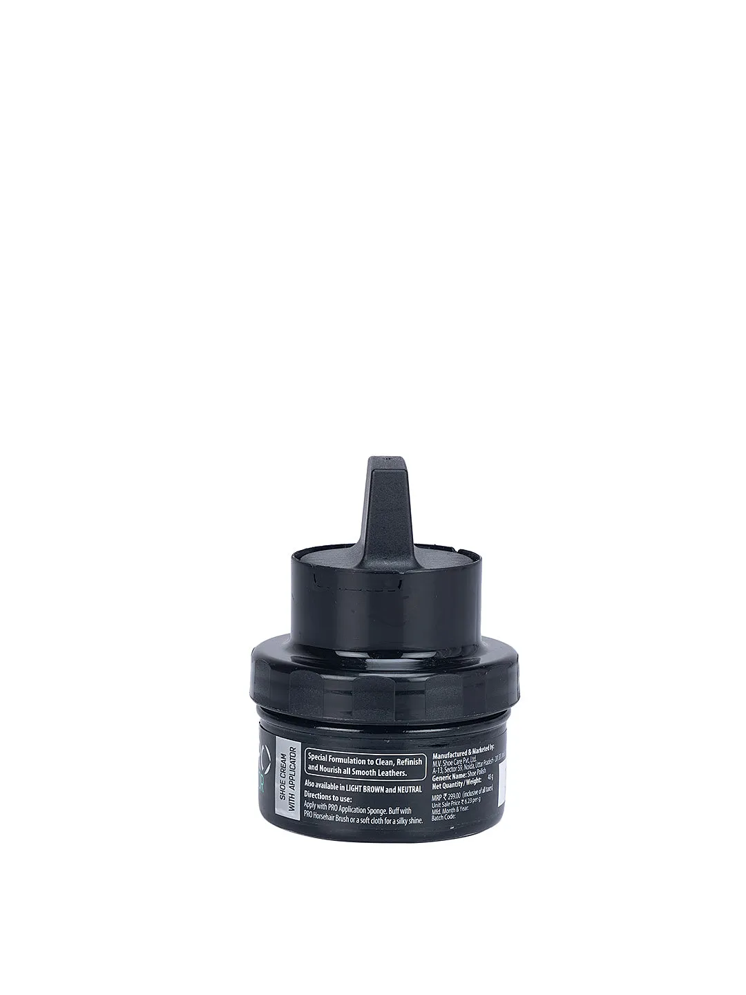 Pro Color Shoe Cream with Applicator 50ml Black
