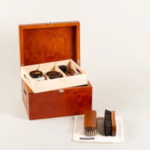 Shoe care valet Saphir - burlwood