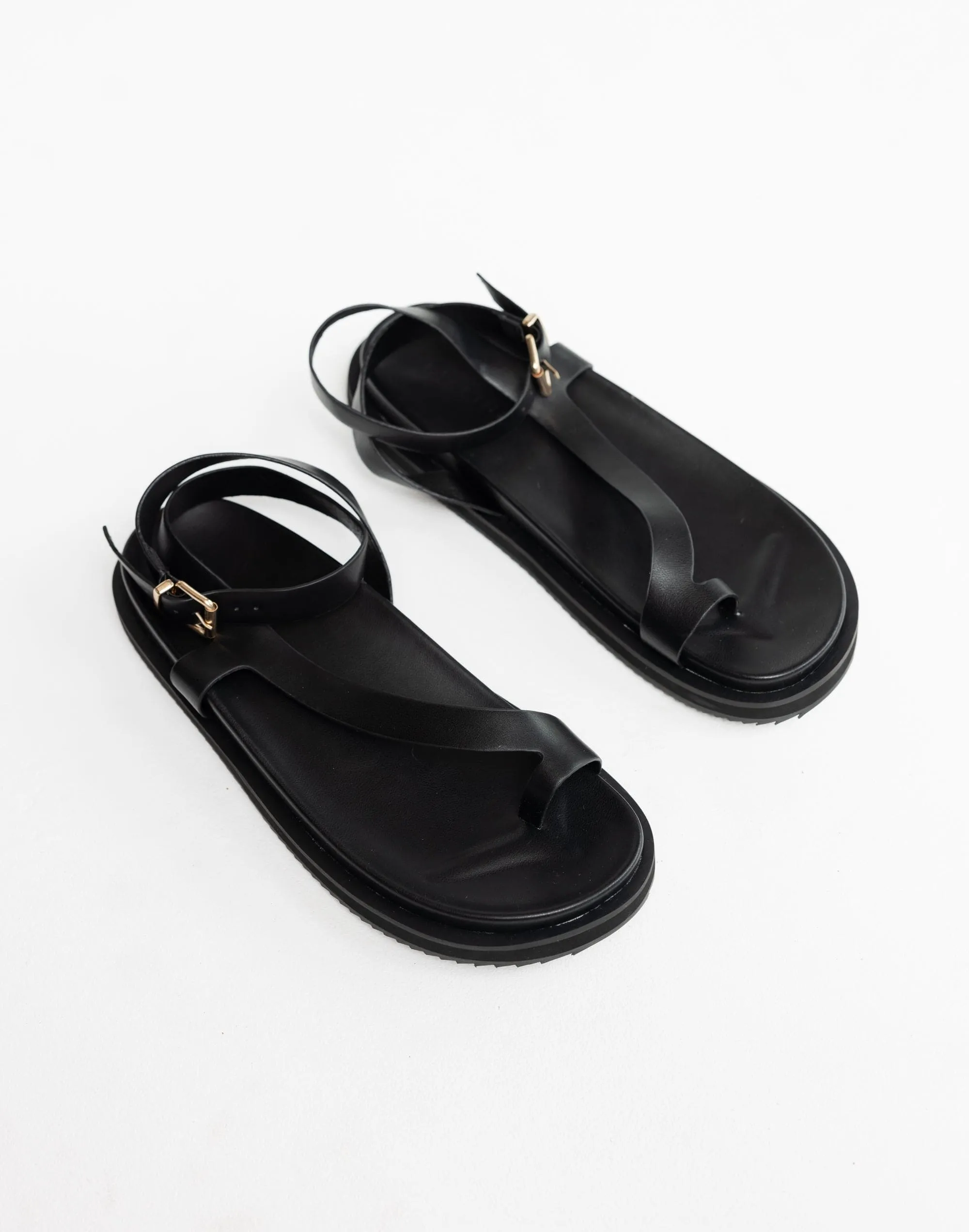 Temperance
 Sandals (Black) - By Billini