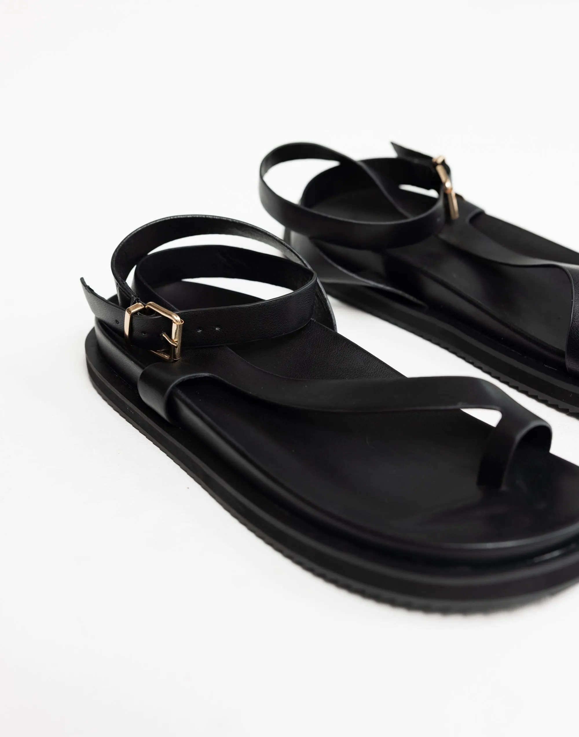 Temperance
 Sandals (Black) - By Billini