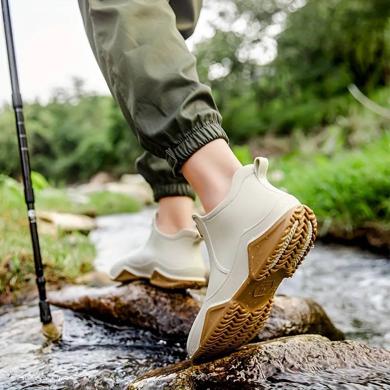 Thea - Stylish Waterproof Rubber Boots for Outdoor Adventures