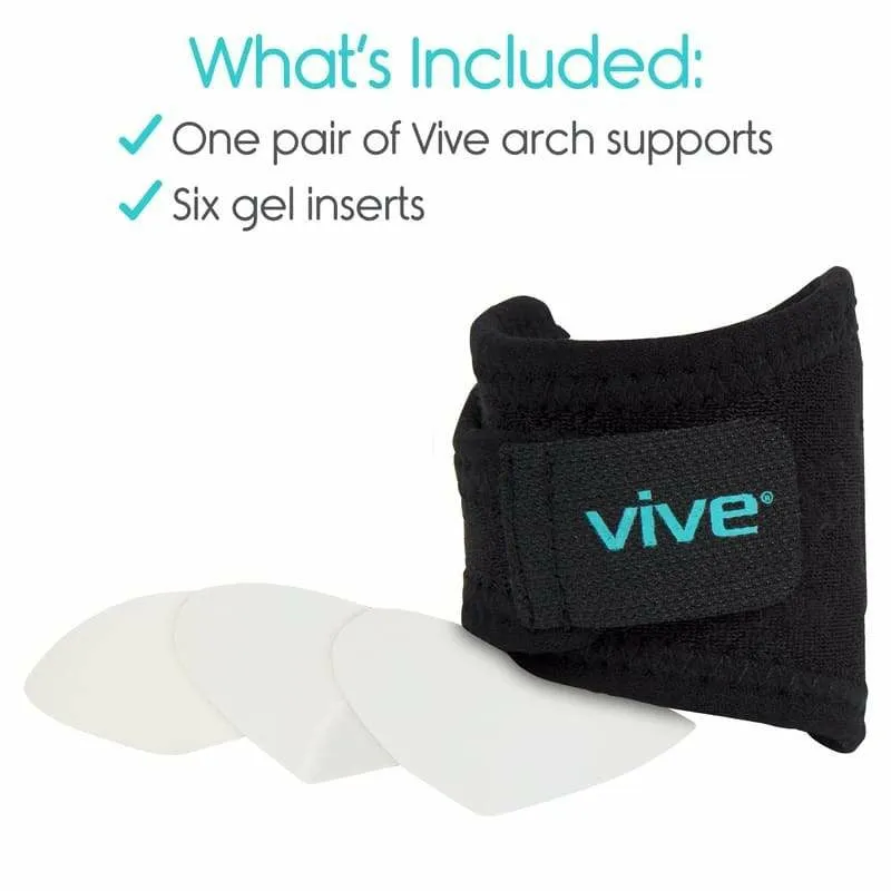 Vive Health Foot Brace Arch Supports