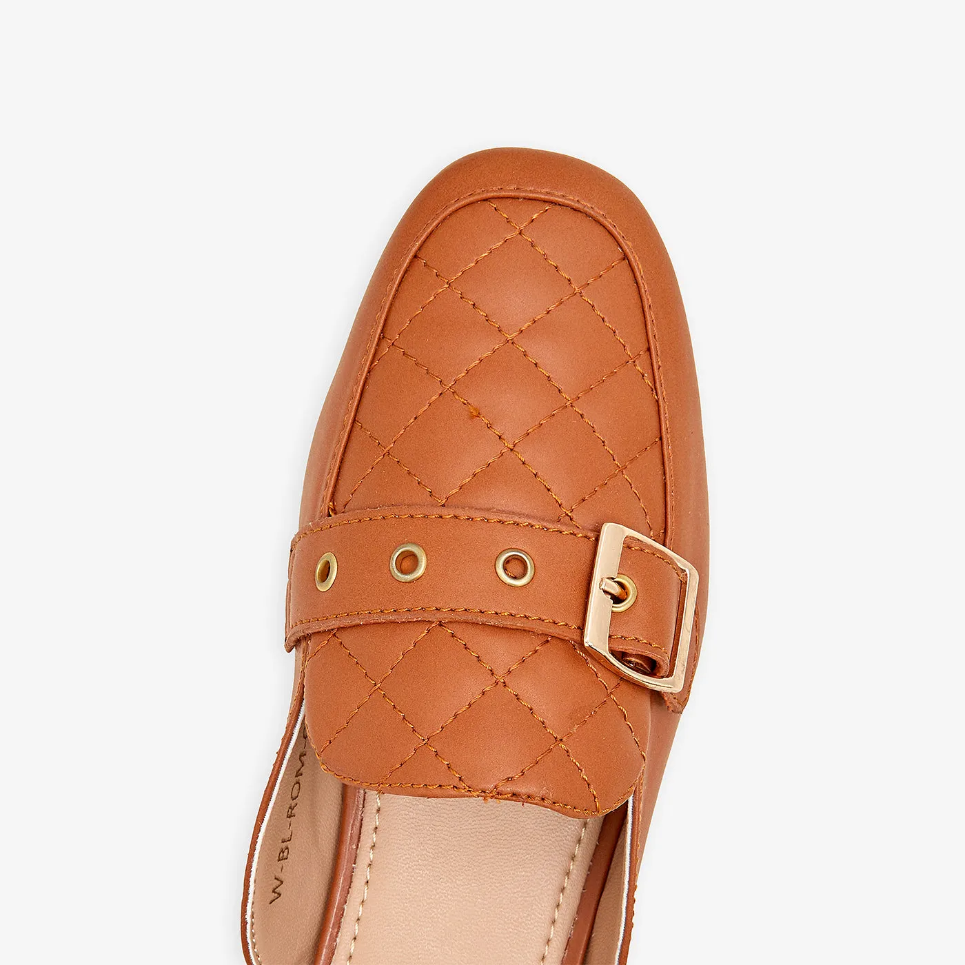 Women's Buckled Mules